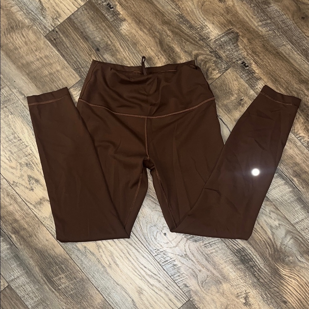 lululemon athletica Brown High-Rise Leggings